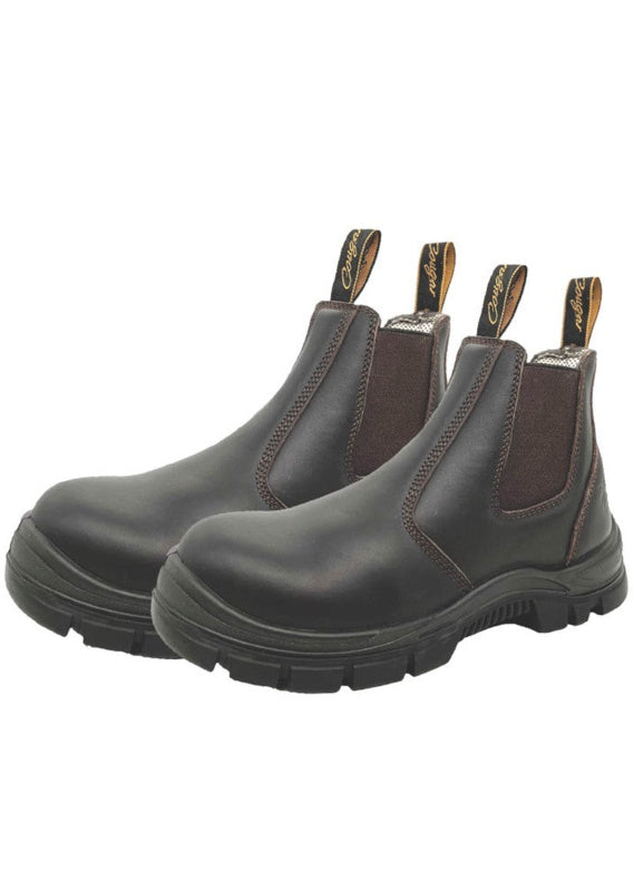 Cougar Footwear Dubbo Composite Toe, Slip on Boot - Claret
