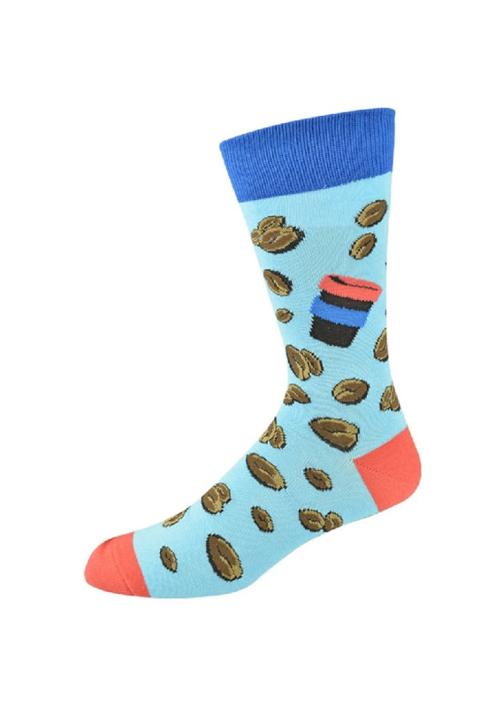 Bamboozld Mens Expresso Bamboo Socks - Blue