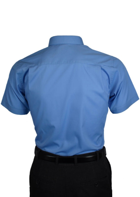 Midford Boys Basic Shirt Short Sleeve [SZ:4 CLR:Vic Blue]