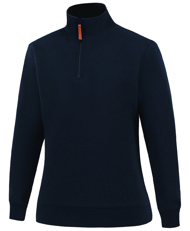 Pilbara Women's Classic Pullover Quarter Zip Rmpc051 [clr:french Navy Sz:14]