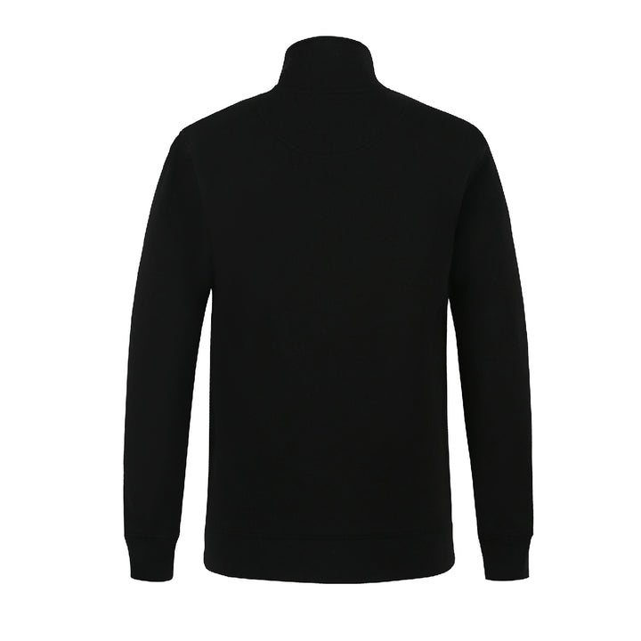 Pilbara Men's Classic Pullover Quarter Zip Rmpc045 [CLR:Black SZ:5XL]