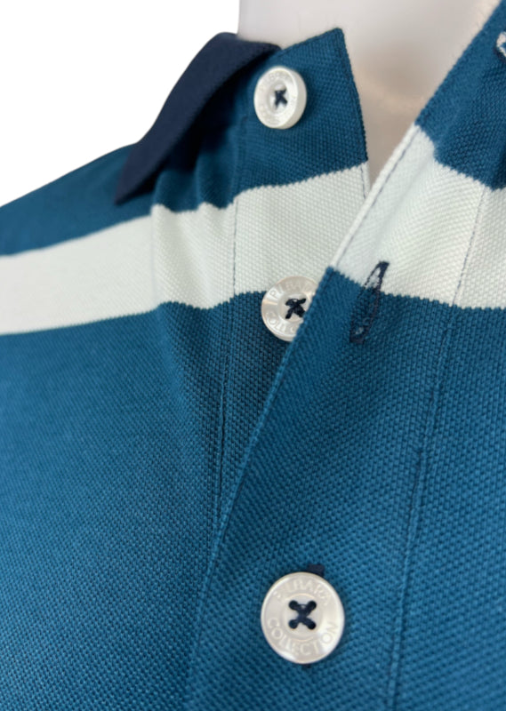 Pilbara Men's Striped Pocket Polo Short Sleeve RMPC098