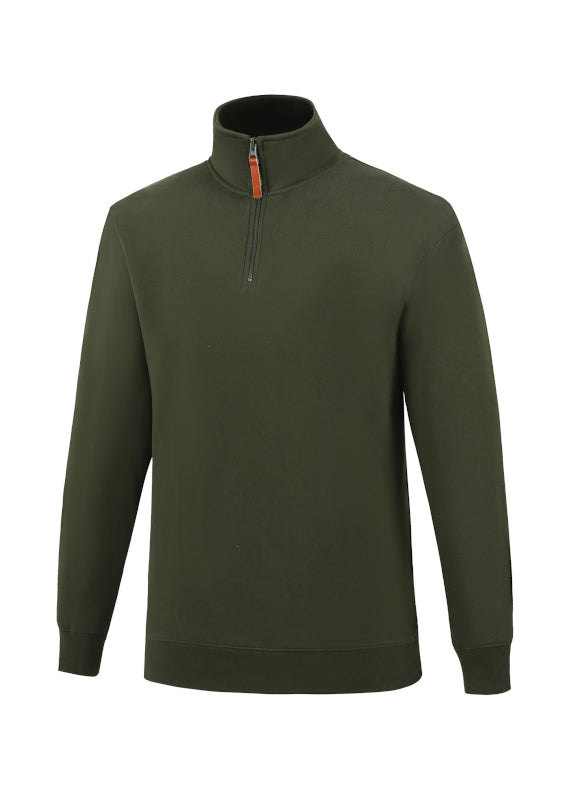 Pilbara Men's Classic Pullover Quarter Zip RMPC045 [CLR:Bluestone SZ:S]