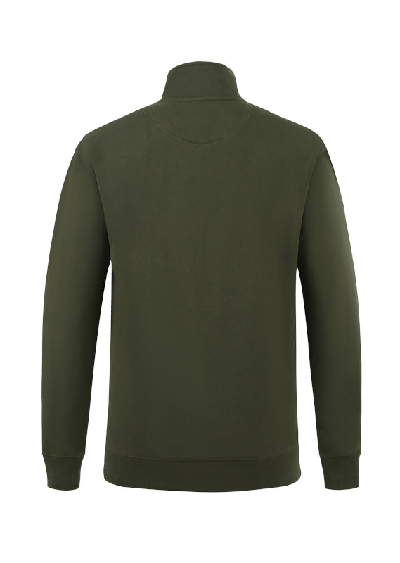 Pilbara Men's Classic Pullover Quarter Zip RMPC045 [CLR:Bluestone SZ:S]