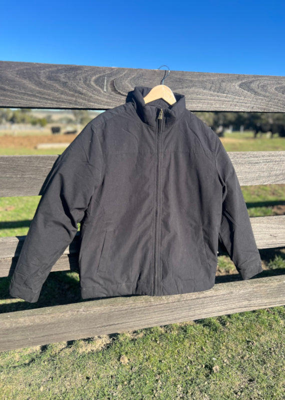 Pilbara Men's Quilted Jacket RMPC065 [CLR:Black SZ:S]