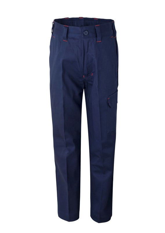 WorkCraft Kids Mid-Weight Cotton Drill Cargo Trousers WPK503