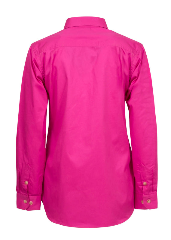 Workcraft Ladies Workshirt Closed Front WSL505