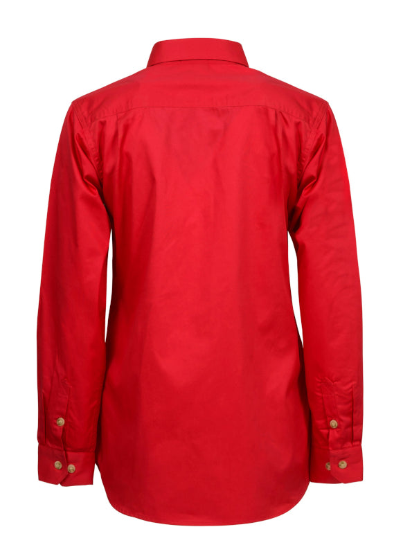 Workcraft Ladies Workshirt Closed Front WSL505