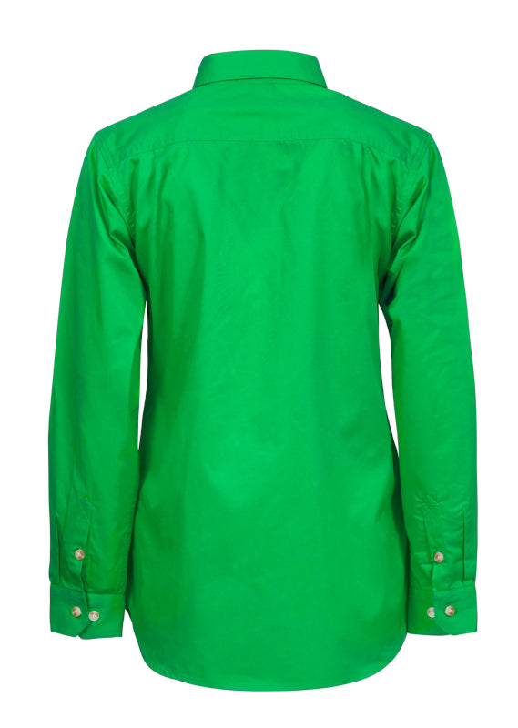 Workcraft Ladies Workshirt Closed Front WSL505