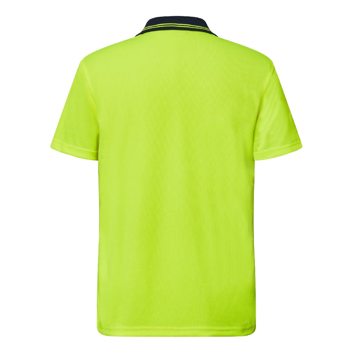 WORKCRAFT HI VI TWO TONE SS LAUNDRY POLO WSP205