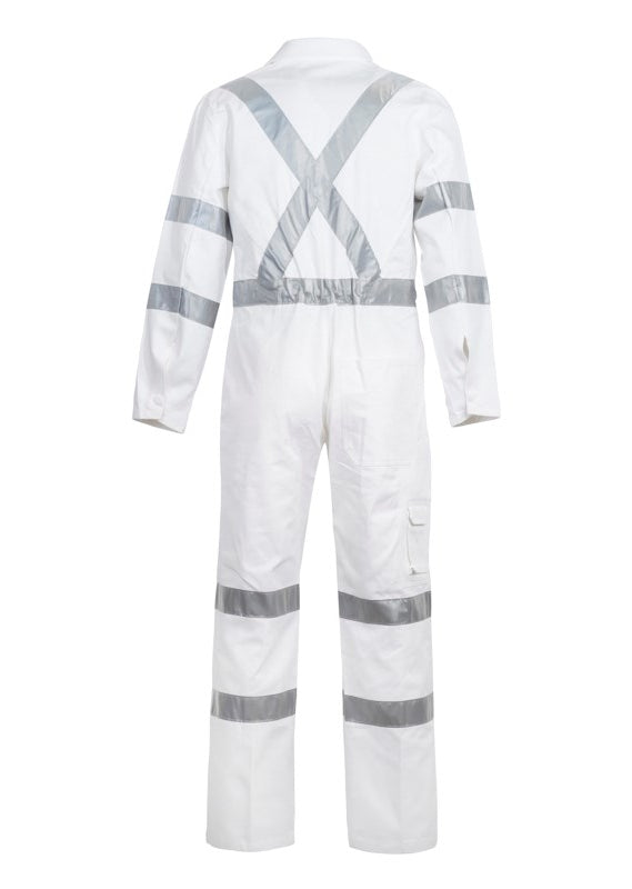 Work Craft Night Coverall Csr Tape WC3254