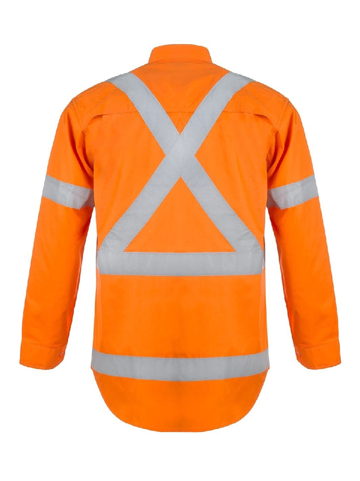 WORKCRAFT FULL COLOUR L/S MENS SHIRT