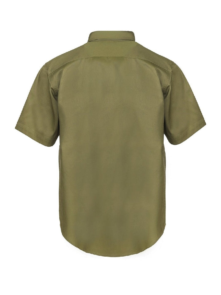 WORKCRAFT SHORT SLEEVE COTTON SHIRT WS3021