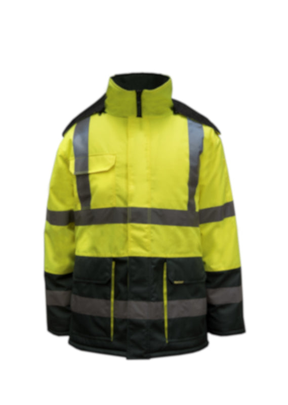 WORKCRAFT TWO TONE JACKET WITH TAPE