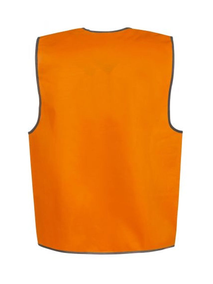 Workcraft Adult Hi Vis Safety Vest Wv7000 [clr:orange Sz:8xl]