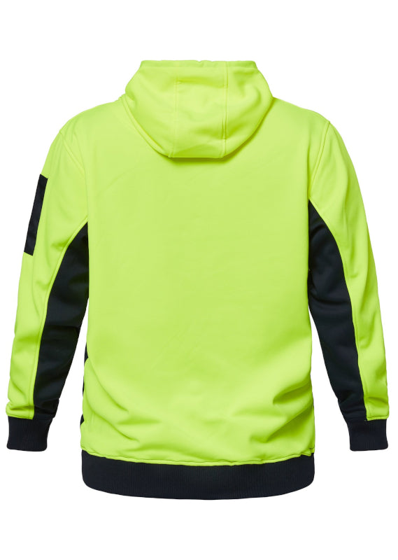 Work Craft Two Tone Hi Vis Hoodie WT8010
