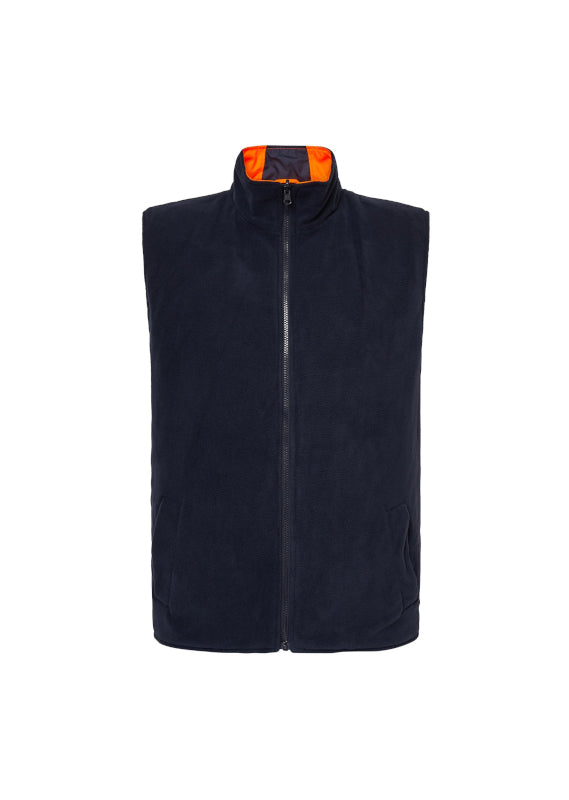 WorkCraft Hi Vis Reversible Vest W/Tape WW9014