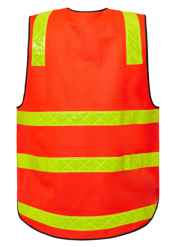 Work Craft Vic Road Vest Hi Vis WV7003