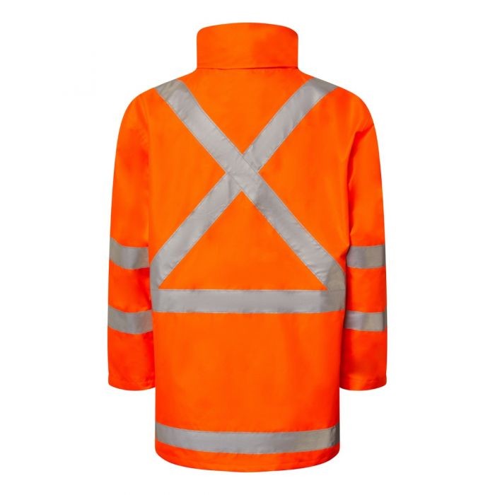 WORKCRAFT NSW 4 IN 1 JACKET W/TAPE ORANGE 8XL