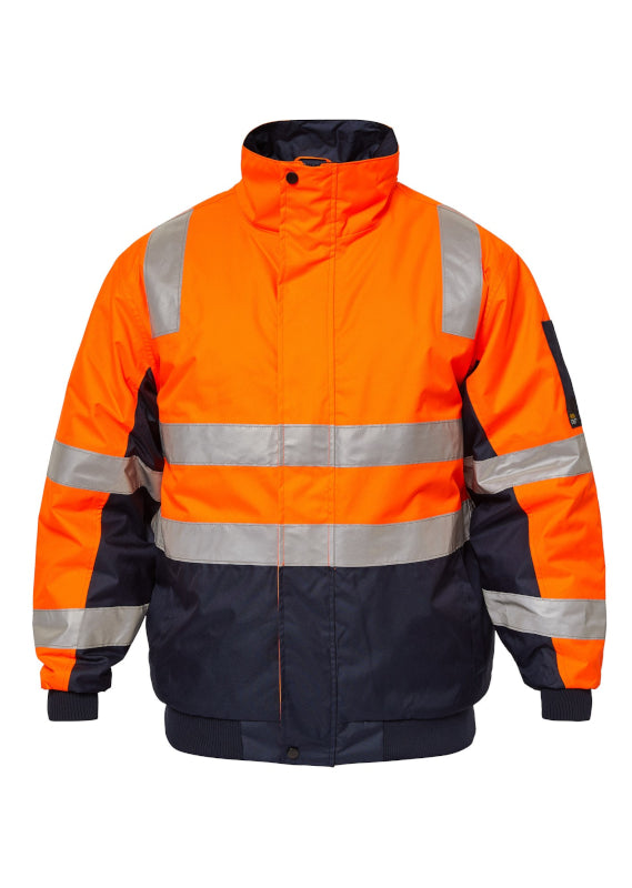 WorkCraft Two Tone Bomber Jacket w/Tape WW9011