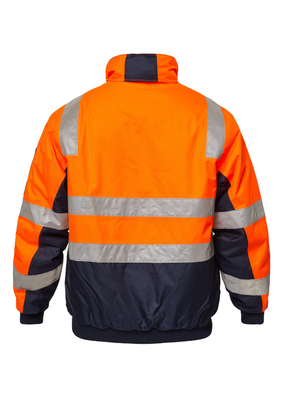 WorkCraft Two Tone Bomber Jacket w/Tape WW9011