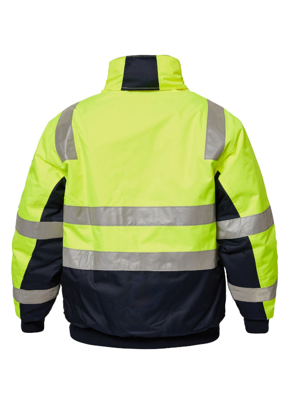 WorkCraft Two Tone Bomber Jacket w/Tape WW9011