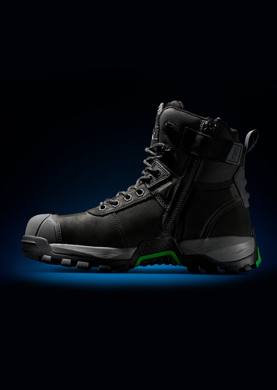 FXD Nitrolite High Cut Safety Composite Toe Work Boot With Zip WB-1