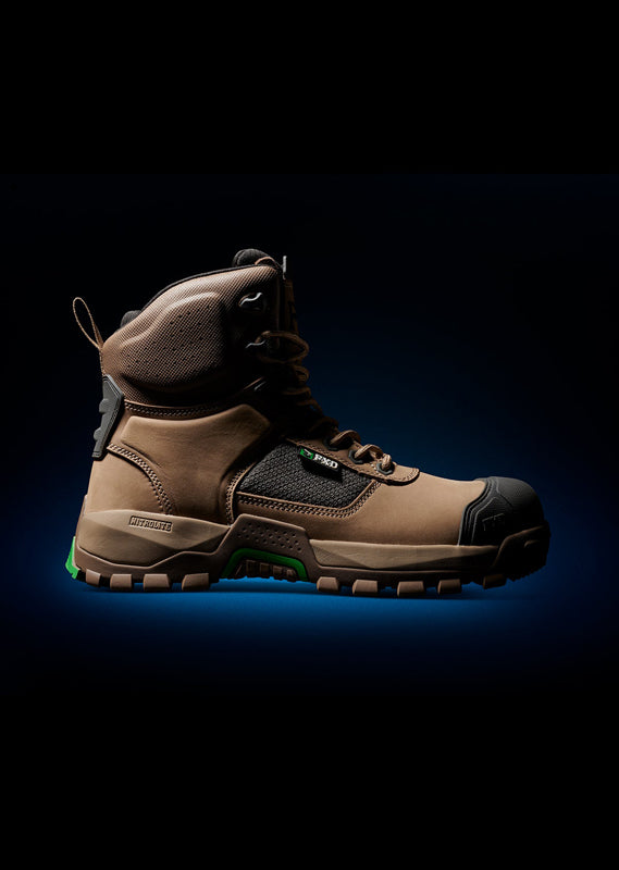 FXD Nitrolite High Cut Safety Composite Toe Work Boot With Zip WB-1