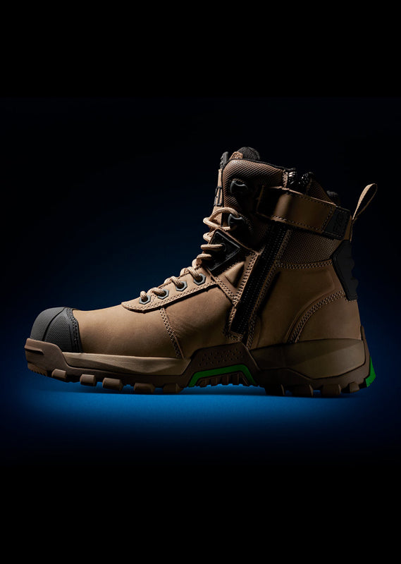 FXD Nitrolite High Cut Safety Composite Toe Work Boot With Zip WB-1