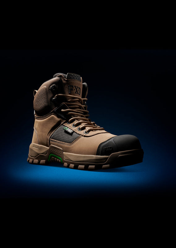 FXD Nitrolite High Cut Safety Composite Toe Work Boot With Zip WB-1