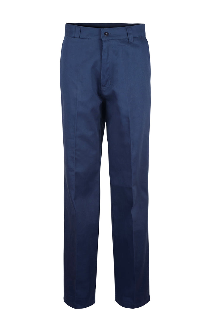WorkCraft Flat Front Cotton Trouser WP3038