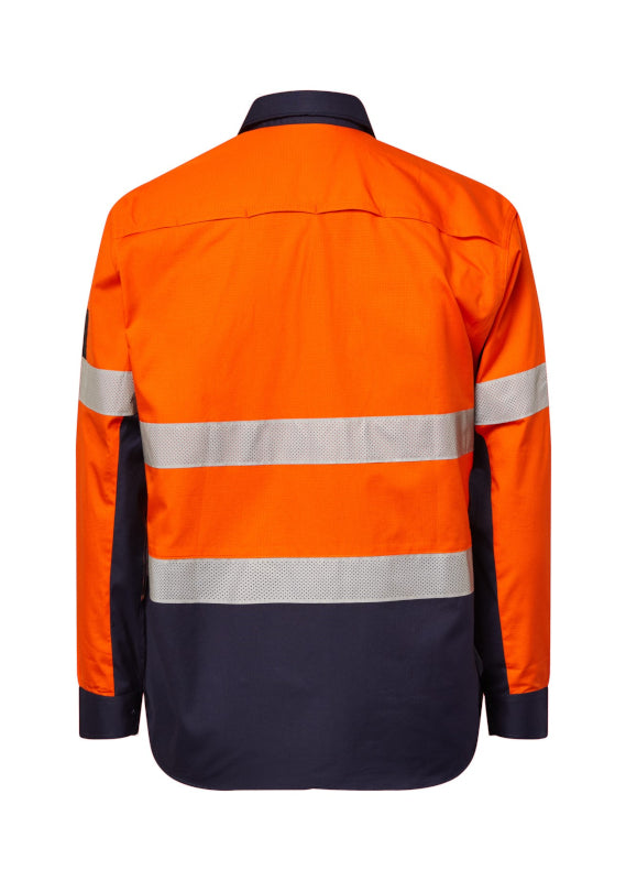 Workcraft Ripstop Ls Vented Shirt W/tape