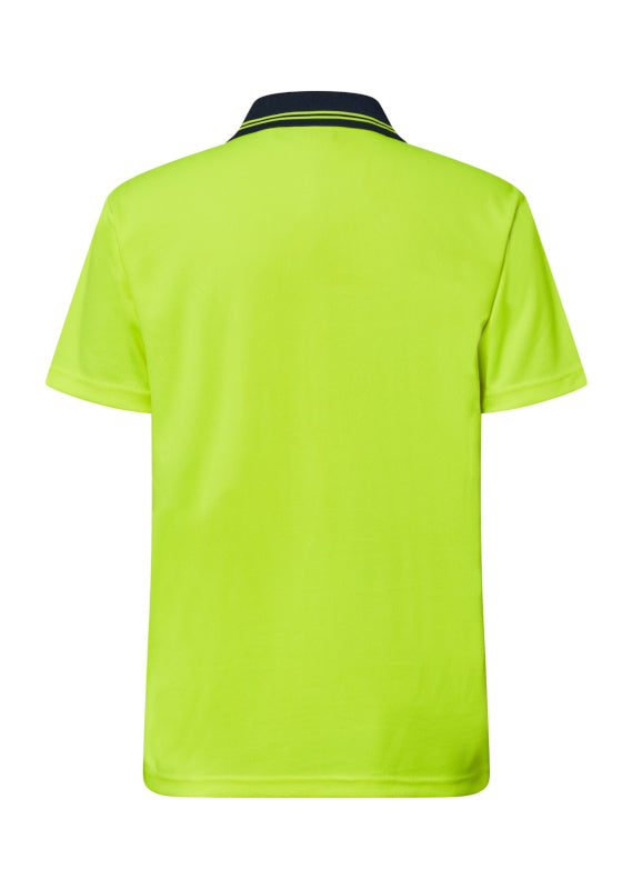 Workcraft Hi Vis Lightweight Short Sleeve Polo With Pocket Wsp208