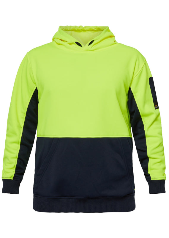 Workcraft Two Tone Hi Vis Hoodie Wt8010