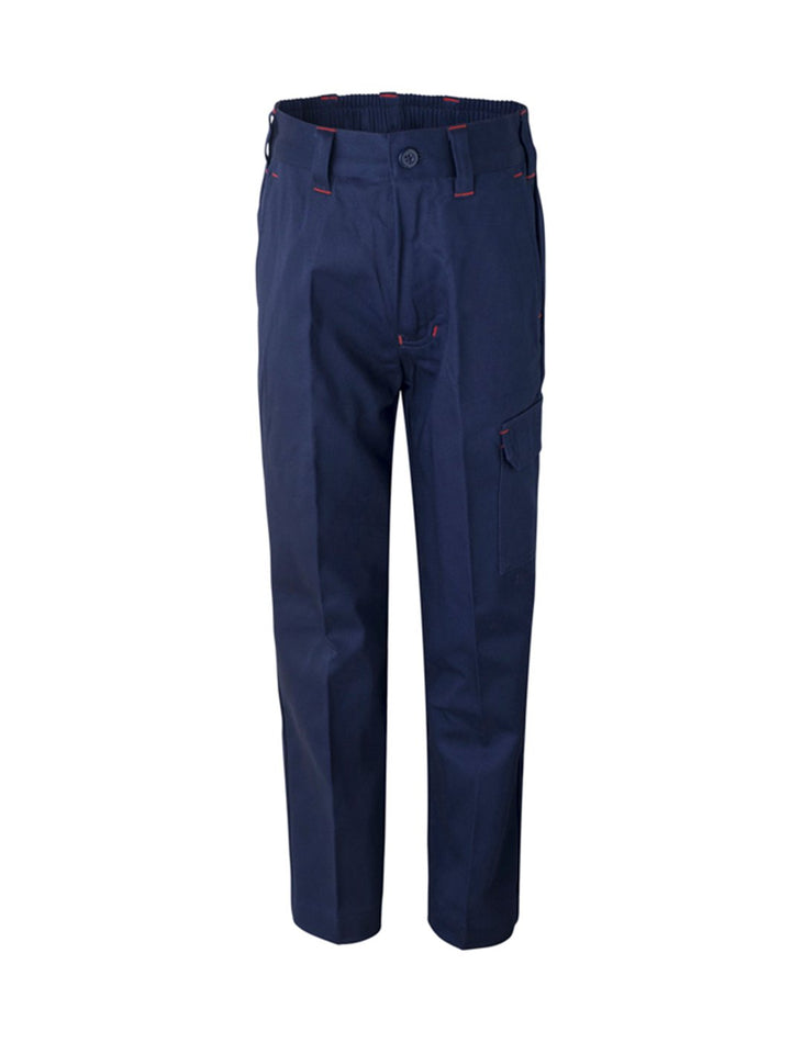 WorkCraft Kids Mid-Weight Cotton Drill Cargo Trousers WPK503