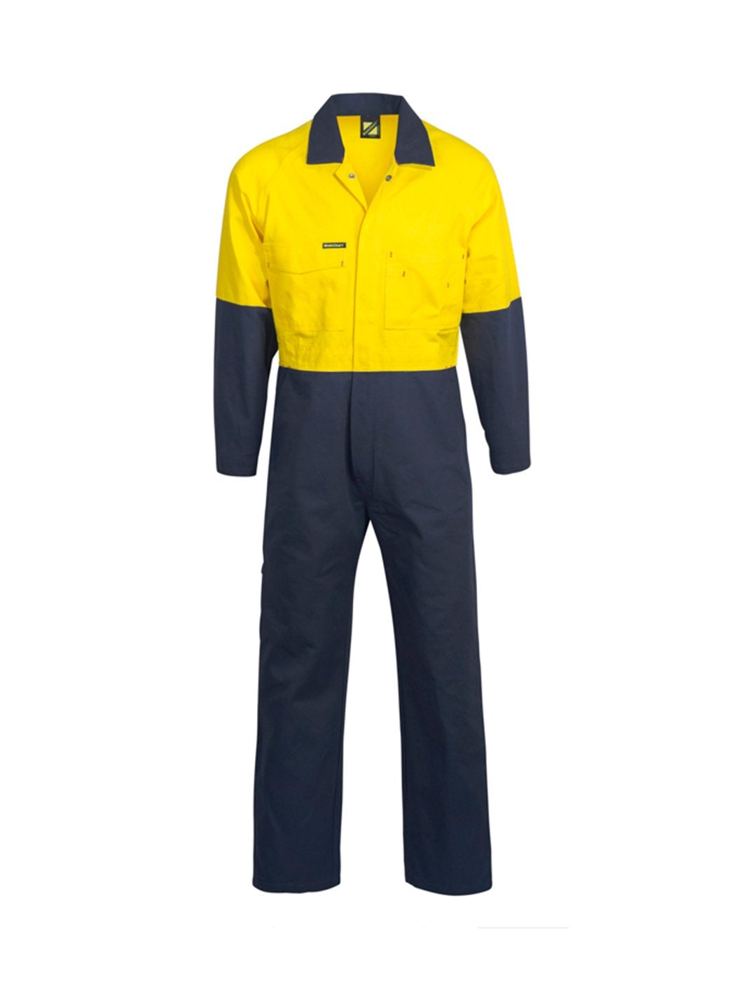 WorkCraft Hi Vis Two Tone Poly/Cotton Coveralls WC3059