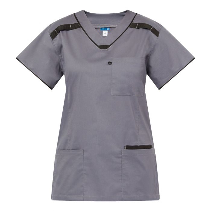 Medi8 Ladies Stretch Scrub Top M88026